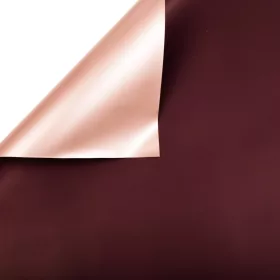 Folie coală 58cm x 58cm, 20 buc. - Vânătă / Rose gold