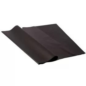 Folie mată coală 58cm x 58cm, 20 buc. - Negru