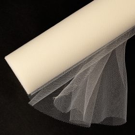 Rolă tull moale 30cm x 20m - Ecru