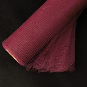 Rolă tull moale 30cm x 20m - Bordo