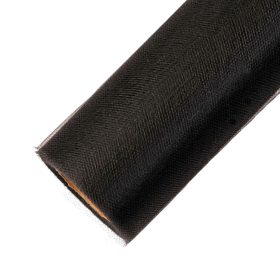 Rolă tull moale 30cm x 20m - Negru
