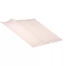   Foaie folie degradé cu margine dungată 57 x 57cm, 20buc. - Alb