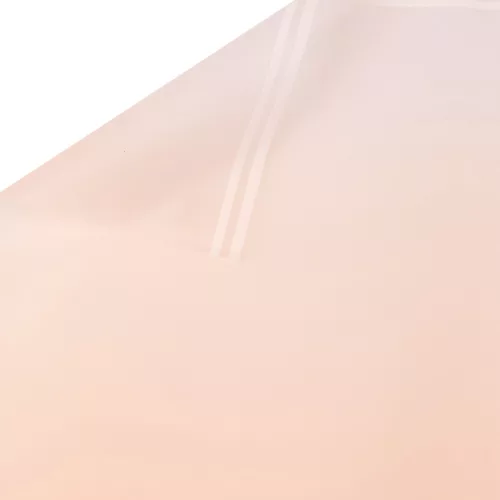 Foaie folie degradé cu margine dungată 57 x 57cm, 20buc. - Bej pudrat