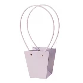   10 buc. Pungi pentru flori 12(î) x 8(l) x 12.5(a) cm - Lavandă deschisă