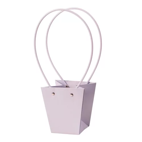 10 buc. Pungi pentru flori 12(î) x 8(l) x 12.5(a) cm - Lavandă deschisă