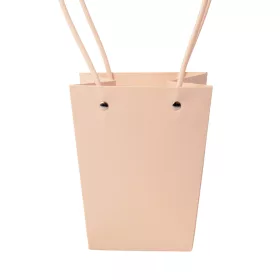   10 buc. Pungi pentru flori 13(î) x 9.5(l) x 15.5(a) cm - Pudră închisă