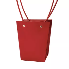   10 buc. Pungi pentru flori 13(î) x 9.5(l) x 15.5(a) cm - Burgund