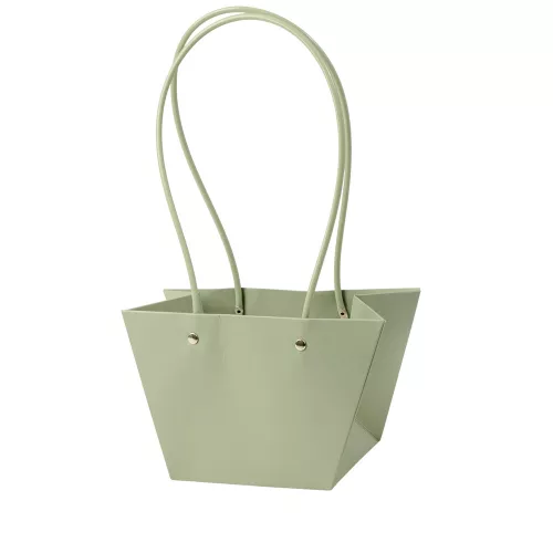 10 buc. Pungi pentru flori 20(î) x 12(l) x 12(a) cm - Verde vintage