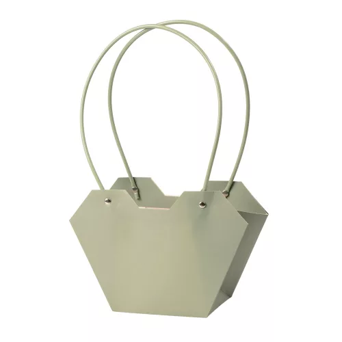 10 buc. Pungi pentru flori 23.5(î) x 12.5(l) x 3.5(a) cm - Verde vintage