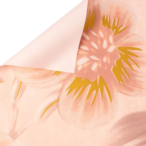 Foaie folie Vintage Glamour 57 x 57cm, 20buc. - Roz pudrat