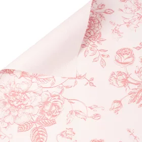 Foaie folie Victorian Sketch 57 x 57cm, 20buc. - Roz antic