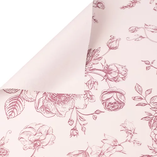 Foaie folie Victorian Sketch 57 x 57cm, 20buc. - Maro prună