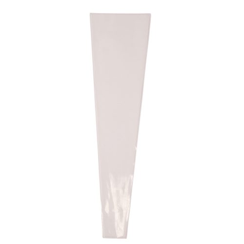 Pungi din Hartie pentru flori 12.5 cm x 4 cm x 45 cm, 50 buc. - Alb