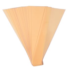   Pungi din Hartie pentru flori 12.5 cm x 4 cm x 45 cm, 50 buc. - Crem