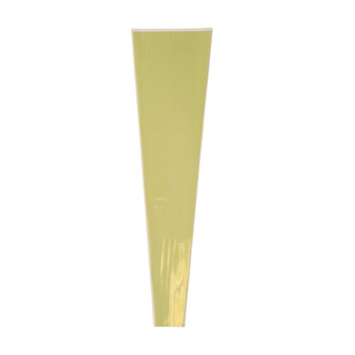 Pungi din Hartie pentru flori 12.5 cm x 4 cm x 45 cm, 50 buc. - Verde deschis