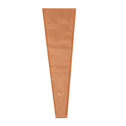 Pungi din Hartie pentru flori 12.5 cm x 4 cm x 45 cm, 30 buc. - Natural