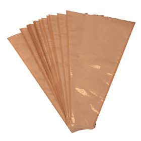   Pungi din Hartie pentru flori 28 cm x 9 cm x 44 cm, 20 buc. - Natural