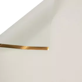   Foaie folie mată cu margine aurie 57 x 57cm, 20buc. - Verde pastel