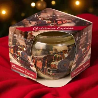 Lumânări parfumate în borcan