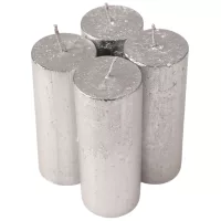 Lumânări de Advent rustice