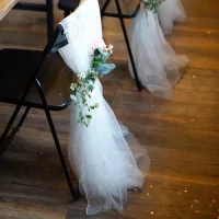 Rulouri din tul și organza