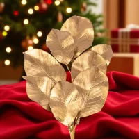 Ramuri de Crăciun, flori artificiale