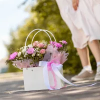 Pungi pentru flori, pungi din hartie pentru flori